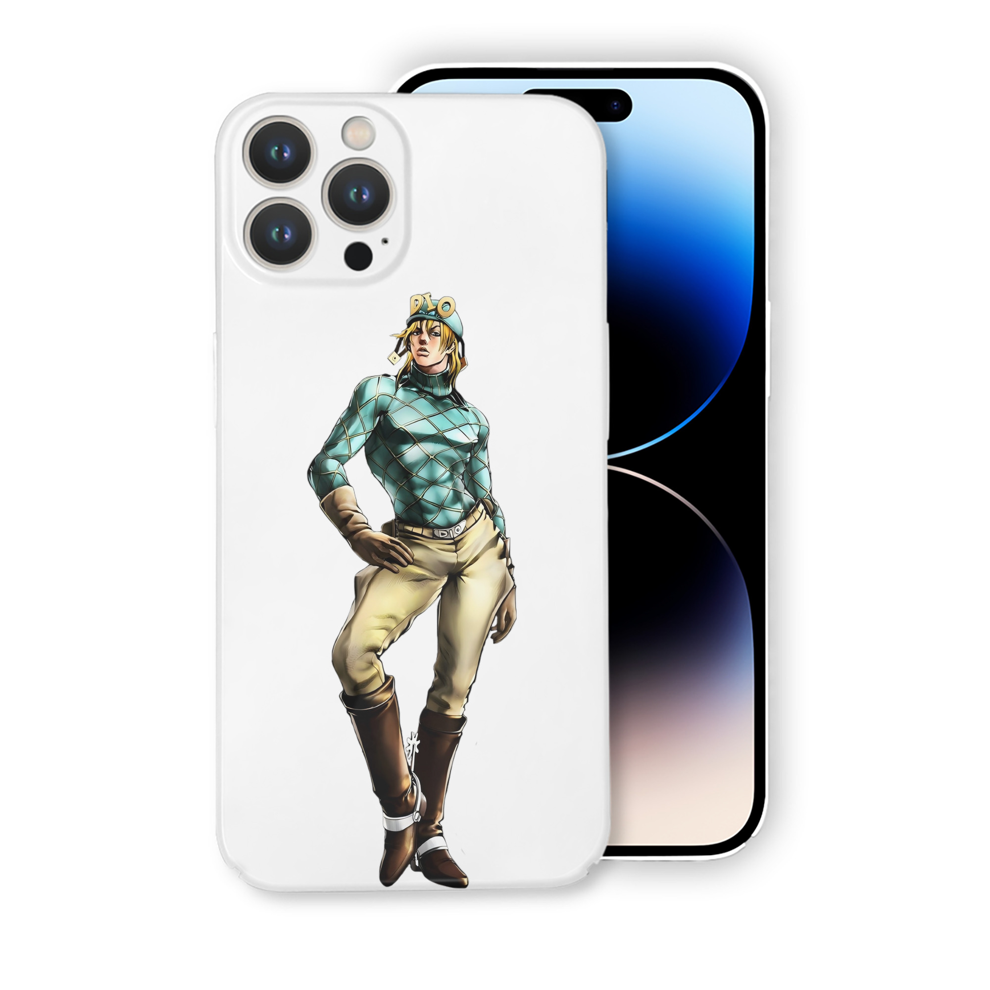 （画像用） ジョジョの奇妙な冒険 ディオ?ブランドー JoJo's Bizarre Adventure Dio Brando 【iPhone 14シリーズ対応】ハードケース